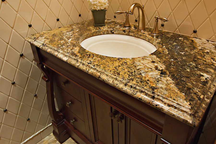 why choose a granite countertop for bathroom vanity?