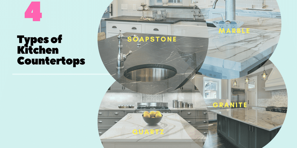 4 Types of Kitchen Countertops MA to Choose From 4 Types of Kitchen Countertops MA to Choose From