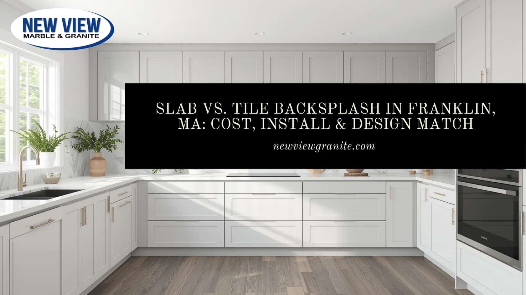 backsplash with countertops slab vs tile Franklin