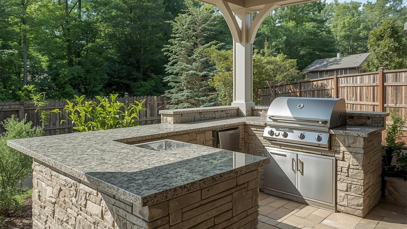 outdoor kitchen countertops Franklin, MA outdoor kitchen countertops Franklin, MA