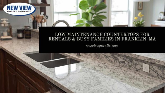 low maintenance countertops rentals families