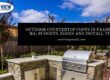 outdoor kitchen countertop cost Franklin MA