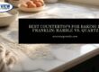best countertop for baking marble vs quartz Franklin